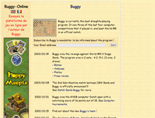 Tablet Screenshot of buggy-online.com